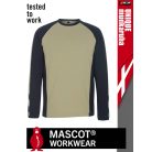 Mascot UNIQUE BEIGE technikai pamutgazdag környakas póló - munkaruha