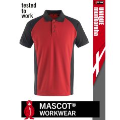  Mascot UNIQUE RED technikai pamutgazdag galléros póló - munkaruha