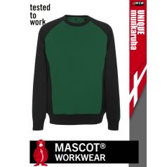   Mascot UNIQUE GREEN technikai pamutgazdag pulóver - munkaruha