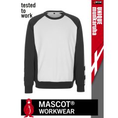   Mascot UNIQUE WHITE technikai pamutgazdag pulóver - munkaruha