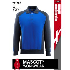  Mascot UNIQUE ROYAL technikai hosszúujjú pamutgazdag galléros pulóver - munkaruha