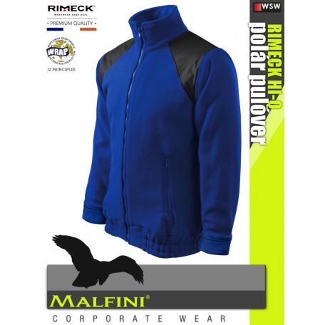 Malfini HI-Q ROYALBLUE polár pulóver - munkaruha