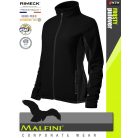 Malfini FROSTY BLACK strech női polár kardigán - munkaruha