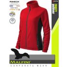 Malfini FROSTY RED strech női polár kardigán - munkaruha