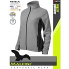 Malfini FROSTY LIGHTGREY strech női polár kardigán - munkaruha