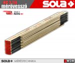 Sola HC 2/10 fa mérővessző zollstock 2 méter - szerszám