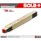 Sola H 1/6 fa mérővessző zollstock 1 méter - szerszám