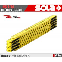Sola HG 2/10 fa mérővessző zollstock 2 méter - szerszám