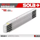 Sola HW 2/10 fa mérővessző zollstock 2 méter - szerszám