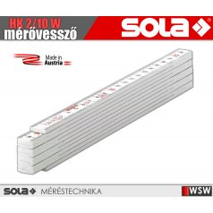 Sola HK 2/10 műanyag mérővessző zollstock 2 méter - szerszám