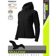   Malfini NANO BLACK prémium női technikai softshell kabát - munkaruha