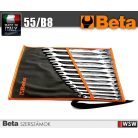 Beta szerszám - 12 részes villáskulcs készlet műanyag tasakban