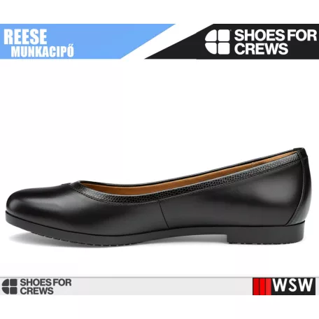 Shoes For Crews REESE BLACK női csúszásmentes munkapapucs - munkacipő