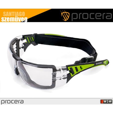 Procera SANTIAGO CLEAR biztonsági védőszemüveg - egyéni védőeszköz