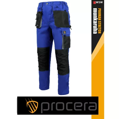 Procera PROMAN STRETCH ROYAL technikai slimfit rugalmas deréknadrág - munkaruha