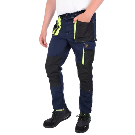 Procera PROMAN STRETCH NAVY technikai slimfit rugalmas deréknadrág - munkaruha