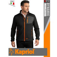   Kapriol DYNAMIC BLACK technikai stretch mikropolár felső - munkaruha