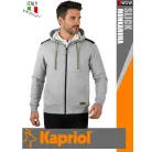 Kapriol SLICK GREY technikai kapucnis kardigán - munkaruha