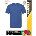 Fruit of the Loom VALUEWEIGHT HEATHERROYAL pamut férfi póló - 165g/m2