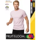 Fruit of the Loom VALUEWEIGHT LIGHTPINK pamut férfi póló - 165g/m2