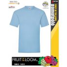 Fruit of the Loom VALUEWEIGHT SKYBLUE pamut férfi póló - 165g/m2