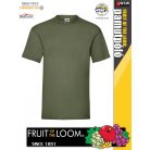 Fruit of the Loom SUPER PREMIUM CLASSICOLIVE pamut férfi póló - 205g/m2