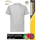 Fruit of the Loom ORIGINAL HEATHERGREY pamut férfi póló - 145g/m2