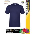 Fruit of the Loom ORIGINAL NAVY pamut férfi póló - 145g/m2