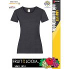 Fruit of the Loom VALUEWEIGHT DARKHEATHER női póló - 165g/m2