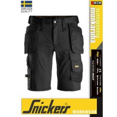 Snickers ALLROUNDWORK BLACK strech slim fit prémium lengőzsebs deréknadrág - munkaruha