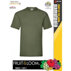   Fruit of the Loom ICONIC 150 CLASISCOLIVE finompamut férfi póló - 150g/m2