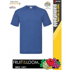   Fruit of the Loom ICONIC 150 HEATHERROYAL finompamut férfi póló - 150g/m2