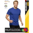 Fruit of the Loom ICONIC 150 ROYALBLUE finompamut férfi póló - 150g/m2