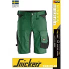Snickers ALLROUNDWORK KHAKI strech slim fit prémium rövidnadrág - munkaruha