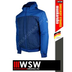   .Engelbert Strauss CONCRETE ALKALIBLUE szélálló bélelt technikai kabát - munkaruha