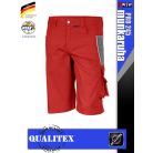 Qualitex PRO 245 BEIGEBLACK prémium technikai rövidnadrág - munkaruha