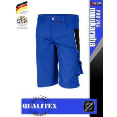   Qualitex PRO 245 ROYALBLACK  prémium technikai rövidnadrág - munkaruha