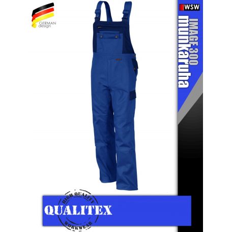 Qualitex IMAGE 300 GREYBLACK prémium kantáros nadrág - munkaruha