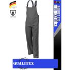 Qualitex ROBUST 370 GREY hegesztő kantárosnadrág - munkaruha