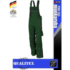 Qualitex PRO 245 GREENBEIGE prémium technikai kantáros nadrág - munkaruha
