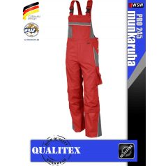 Qualitex PRO 245 BROWN prémium technikai kantáros nadrág - munkaruha