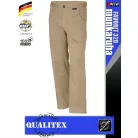 Qualitex FAVORIT 320 WHITE extra kopásálló pamut derék munkanadrág - munkaruha