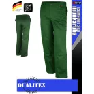 Qualitex COMFORT 300 GREEN prémium kevertszálas deréknadrág - munkaruha