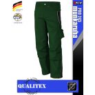 Qualitex PRO 245 GREENBLACK prémium technikai deréknadrág - munkaruha