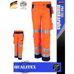 Qualitex PRO 245 HVYELLOW prémium technikai deréknadrág - munkaruha