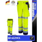 Qualitex PRO 245 HVYELLOW prémium technikai deréknadrág - munkaruha