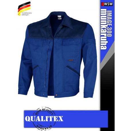 Qualitex IMAGE 300 GREYBLACK prémium kabát - munkaruha