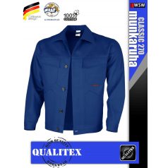 Qualitex CLASSIC 270 ROYAL pamut munkakabát - munkaruha