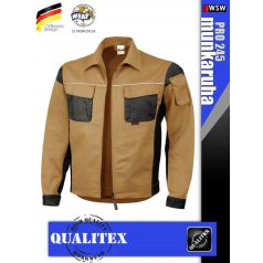 Qualitex PRO 245 REDGREY prémium technikai kabát - munkaruha