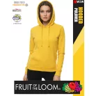  Fruit of the Loom HOODED SUNFLOWER pamutgazdag női kapucnis pulóver - 260g/m2